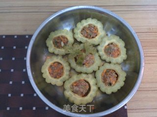 蒸酿苦瓜的做法