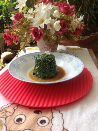 蒜蓉苣荬菜的做法