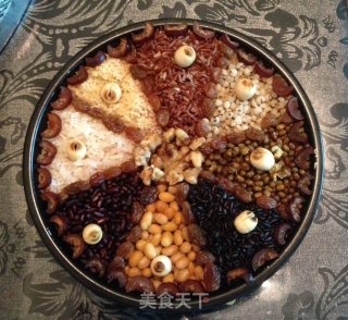 素食八宝饭的做法