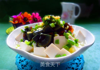 皮蛋豆腐的做法