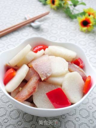 山药腊肉的做法
