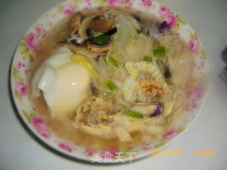 大白菜鸡汤面的做法