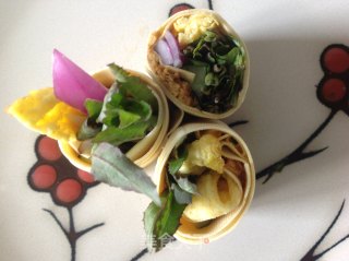 野菜豆腐卷的做法