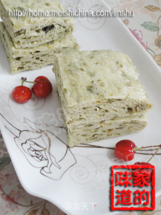 菠菜千层蒸饼的做法