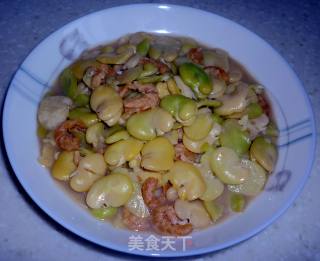 金钩蚕豆的做法