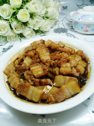五花肉蒸笋干菜的做法