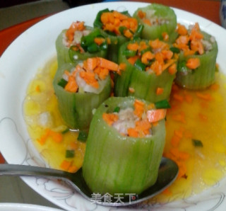 清甜蒸丝瓜的做法