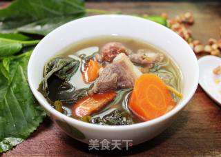 桑叶排骨汤的做法