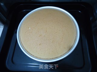 6寸戚风蛋糕（不再气疯，不开裂）