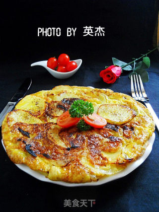 西班牙土豆煎蛋饼的做法