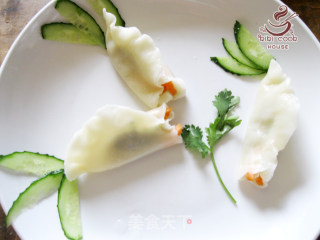 银鱼水饺的做法