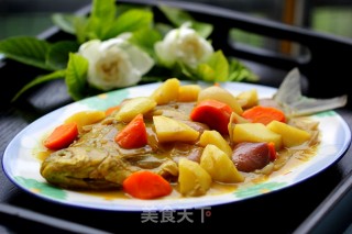 咖喱鳊鱼的做法