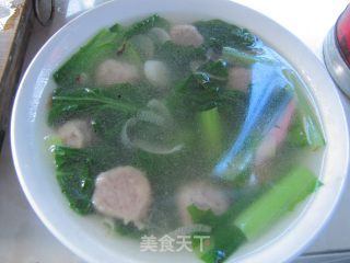 翡翠鱼丸的做法