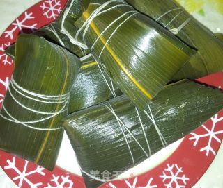 红豆沙玉米粽子