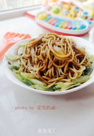 【孜然炒面】-我的最爱的做法