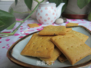 椒盐苏打饼干的做法