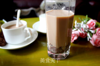 自制红豆奶茶的做法