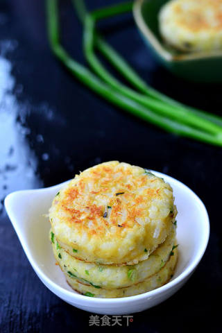 剩米饭的好去处——米香鳕鱼饼的做法