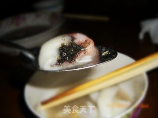 黑芝麻汤圆的做法