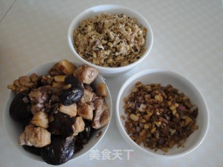 台湾肉棕食材加工——省略包棕子的部分的做法