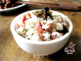 葱香木耳炒饭
