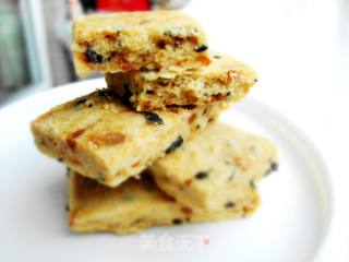 海苔肉松饼干的做法