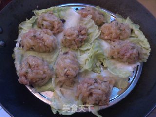 清蒸萝卜丸的做法
