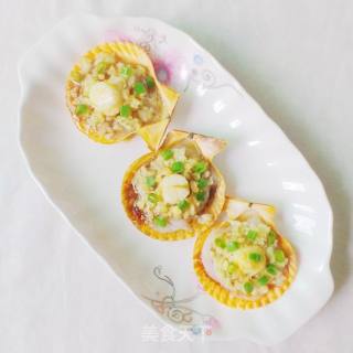 蒜蓉粉丝蒸扇贝的做法