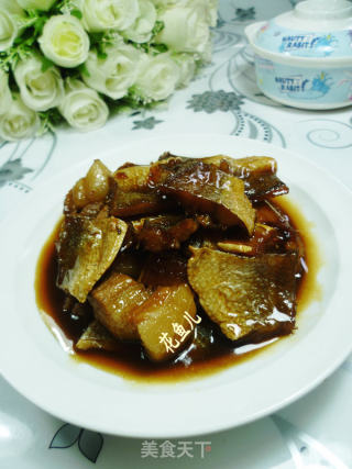 五花肉烧黄鱼鲞的做法