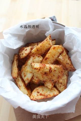 懒人烤薯角的做法