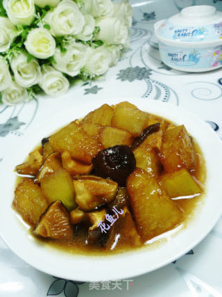 香菇烧冬瓜的做法