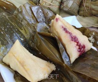 双味肉粽的做法