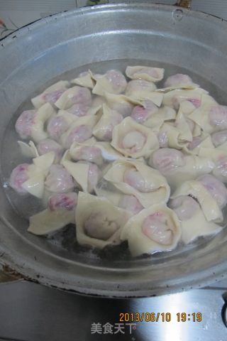 赤苋燕饺的做法