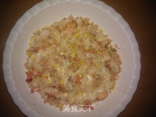 海鲜培根芝士焗饭