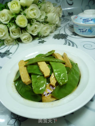 豆腐干炒扁豆的做法