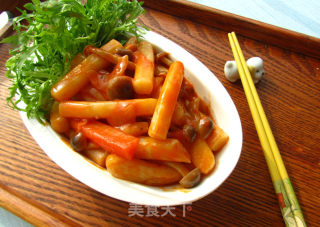 韩式辣炒年糕的做法