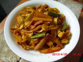 土豆豆角焖面的做法