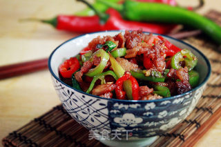农家小炒肉的做法