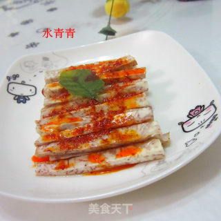 麻辣芋头条的做法