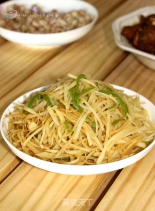 尖椒土豆丝的做法