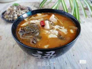 酸辣芋头汤的做法