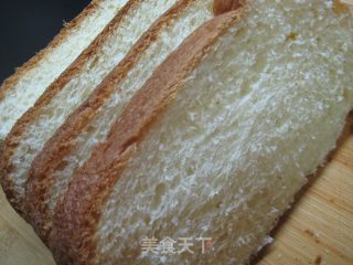 奶香大吐司（面包机版）的做法