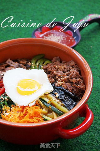 韩式拌饭 비빔밥的做法