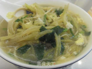 双丝汤（土豆丝干豆腐汤）的做法