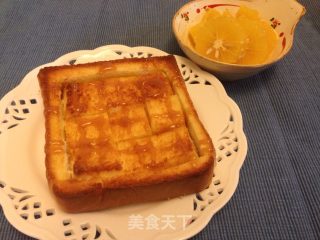 焦糖土司的做法