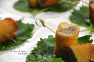 糯米红豆卷的做法