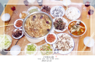 27的烹饪日记——冬至火锅篇（外加酥肉和肉圆子的做法）