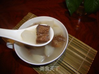 白萝卜牛肉汤的做法