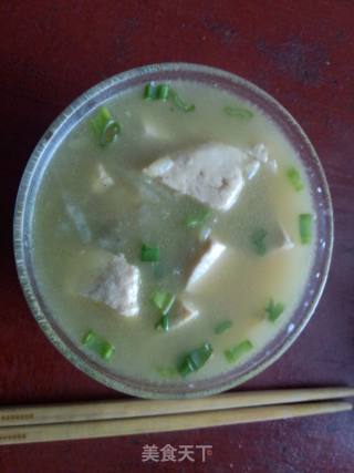 土豆丝鲜豆腐汤的做法