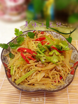 辣炒土豆丝的做法